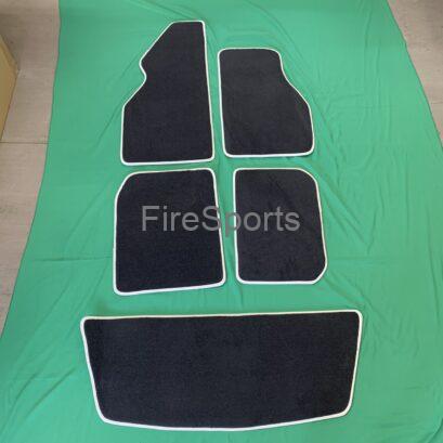 フロアマット(白ステッチ)