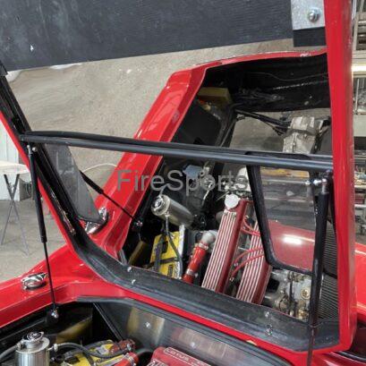 エンジンフード耐熱板