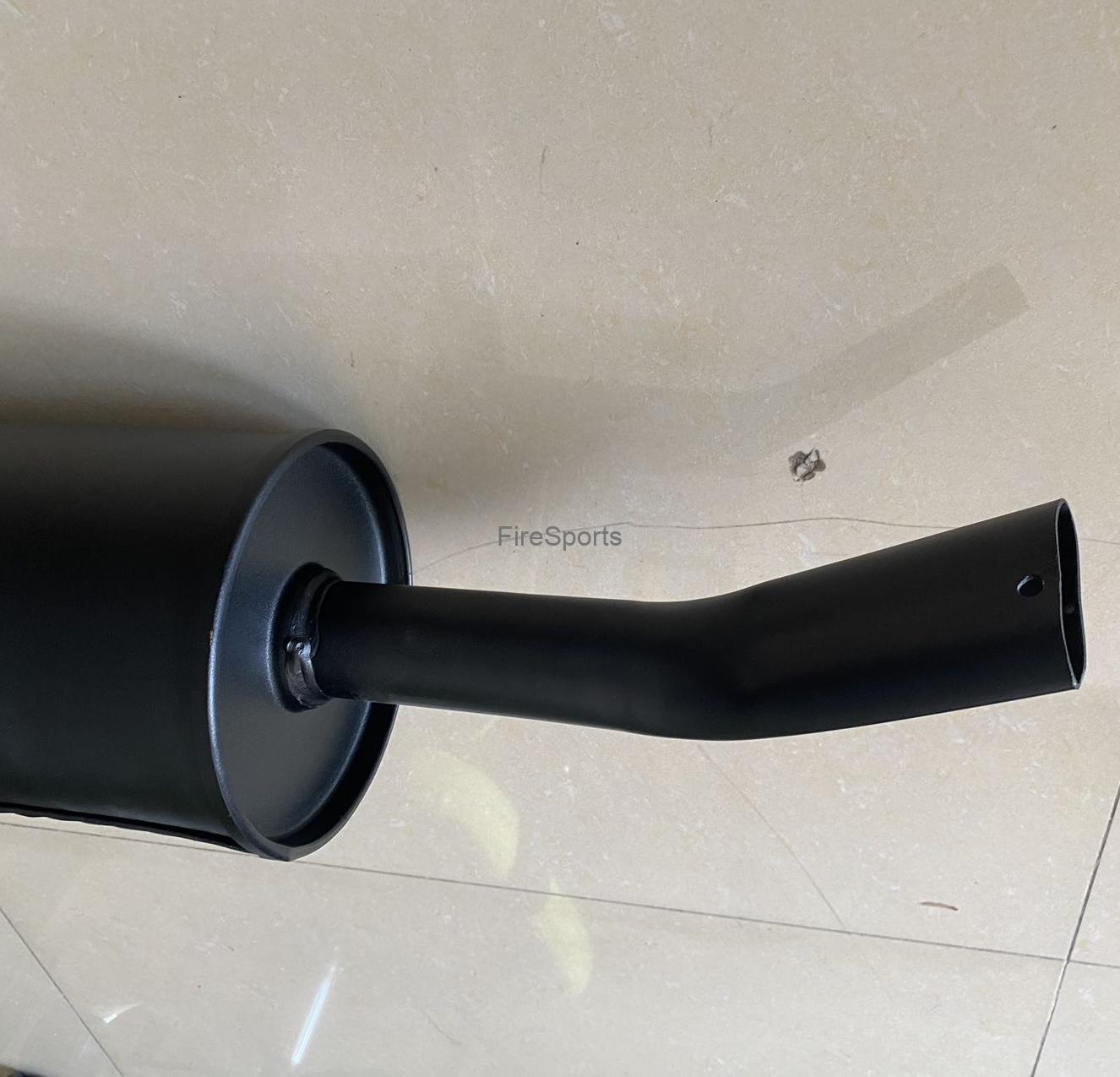 パブリカ マフラー スチール製 耐熱塗装済み パブリカ マフラー スチール製 耐熱塗装済み