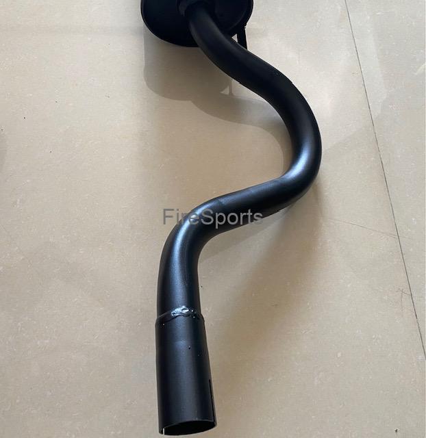 パブリカ マフラー スチール製 耐熱塗装済み パブリカ マフラー スチール製 耐熱塗装済み